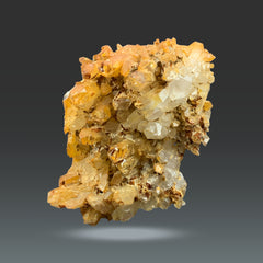 Iron Coated Quartz Cluster from Pakistan