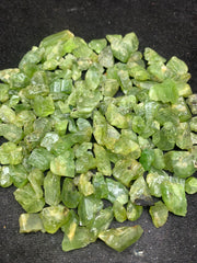 Natural Peridot Rough Cutting Grade from Pakistan