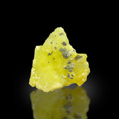 Yellow Brucite Crystals from Baluchistan, Pakistan – 184 g | 8 Pieces