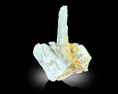 Mixed Minerals Andradite Garnet, Blue Quartz, Rutile Quartz, Smoky Quartz, Tourmaline, Brucite