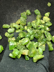 Rough Peridot Crystals from Mansehra, Pakistan