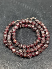 Red Garnet Locket Jewelry from Pakistan
