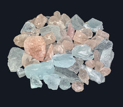 Aquamarine and Morganite Rough