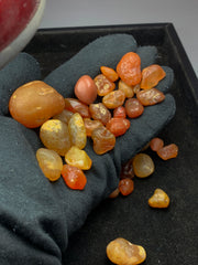 Agate Quartz from Pakistan – 265 g Rough Agate Crystal Lot