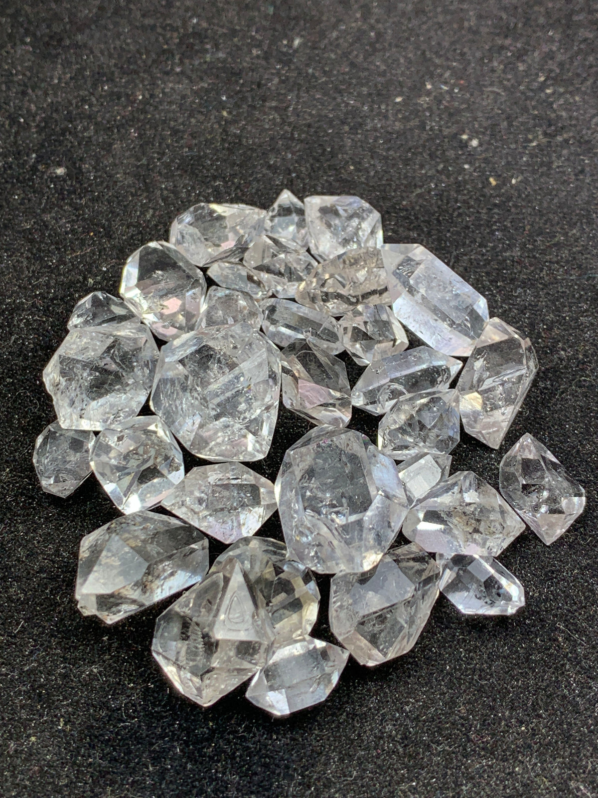 Diamond Quartz Crystals lot – 47 g Mineral Specimen