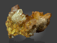 Yellow Quartz Specimens from Skardu, Pakistan – 899 g | 4 Pieces