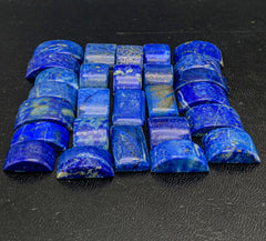 Polished Lapis Lazuli Beads Lot from Afghanistan – 59 g