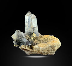 Laser Quartz Crystals on Matrix from Pakistan