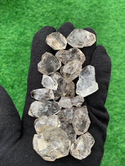 Petroleum Quartz & Diamond Quartz Crystals from Pakistan – 19 Piece Mineral Lot