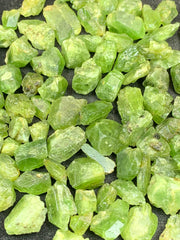 Peridot Rough from Mansehra, Pakistan
