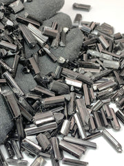 Black Tourmaline Crystals from Pakistan – 330 g Mineral Lot