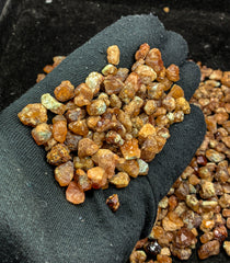 Orange Garnet Crystals Spessartine Rough from Pakistan – Crystal Lot