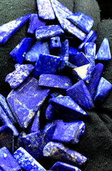 Drilled Lapis Lazuli from Afghanistan – 214 g Mineral Lot