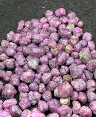Rough Ruby Crystal Parcel from Afghanistan – Pink Corundum Mineral