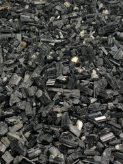 Black Tourmaline Rough Specimen Lot from Skardu, Pakistan – 1,038 g