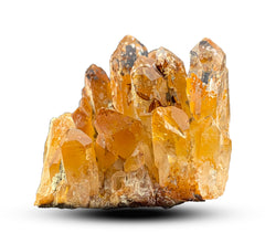 Natural Iron Coated Quartz Cluster from Pakistan