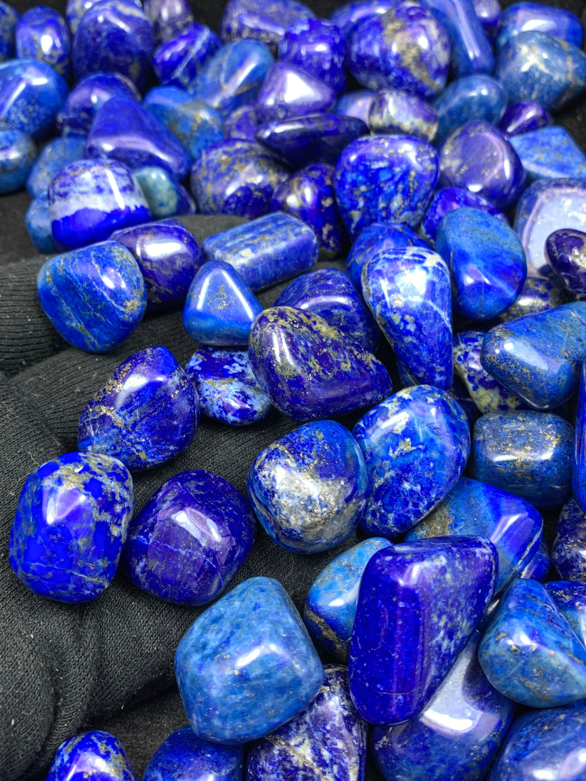 Natural Lapis Lazuli Freeform Polished Stone from Afghanistan