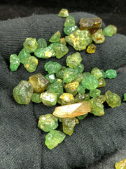 Natural Rough Peridot, Faceting Grade from Mansehra, Pakistan