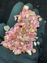 Pink Rose Quartz Rough Minerals from Afghanistan – 60 g
