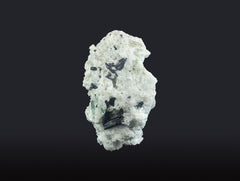 Schorl Tourmaline with Fluorite on Feldspar Matrix from Skardu, Pakistan – 978 g