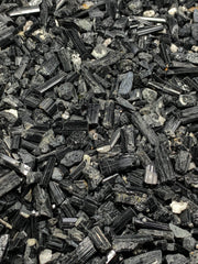 Black Tourmaline Rough Specimen Lot from Skardu, Pakistan – 1,054 g