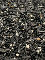 Black Tourmaline Rough Specimen Lot from Skardu, Pakistan – 1022 g