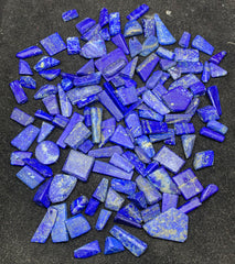 Drilled Polished Lapis Lazuli from Afghanistan – 197 g Jewelry & Keychain Lot