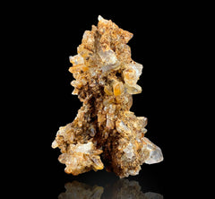 Iron Coated Quartz Crystals Lot from Pakistan – 317 g | Lot of 7