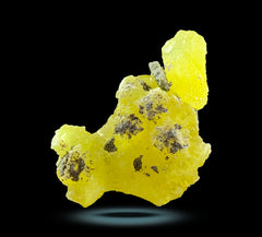 Yellow Brucite Crystals Specimen from Baluchistan, Pakistan