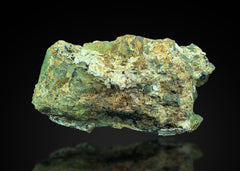 Peridot on Matrix Specimen Lot from Pakistan – 7 Pieces