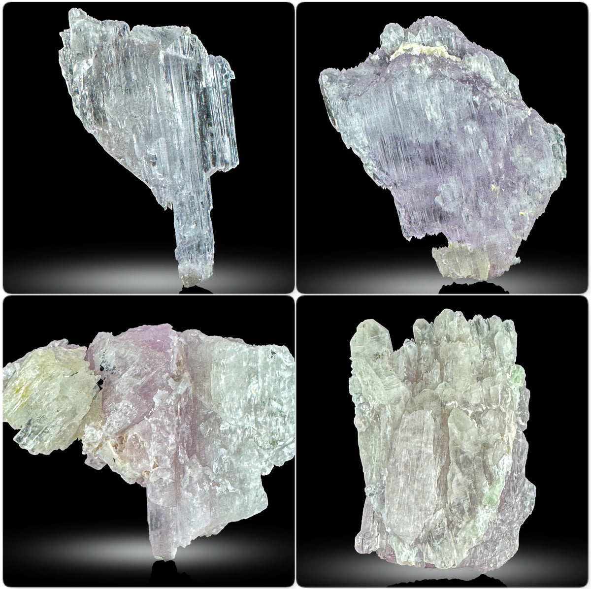 Kunzite Crystals Lot from Afghanistan – 82 g | Lot of 4