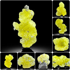 Yellow Brucite Specimen Lot from Pakistan – 67 g | Lot of 8