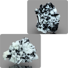 Schorl Tourmaline on Feldspar Matrix from Pakistan – 611 g | Lot of 2