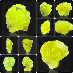 Brucite Crystals from Baluchistan, Pakistan – 38 g | 10 Pieces
