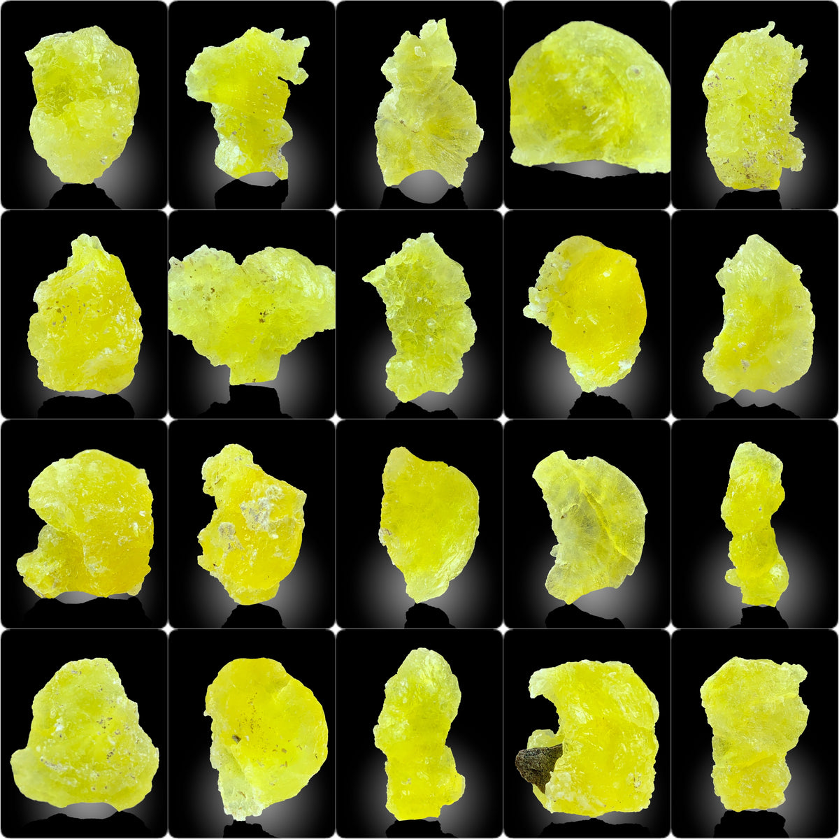 Brucite Crystal Specimen Lot from Pakistan – 59 g | 20 Pieces | CL588