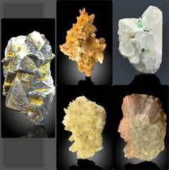 Mixed Mineral Lot from Pakistan – 1.626 kg | 5 Pieces