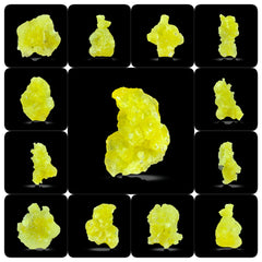 Brucite Crystals from Baluchistan, Pakistan – 76 g | 10 Pieces
