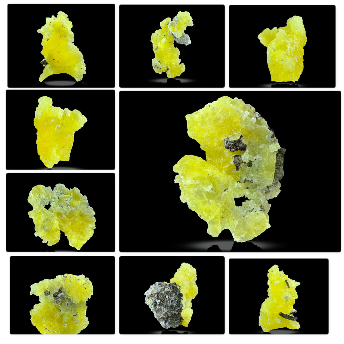Brucite Specimens from Baluchistan, Pakistan – 156 g | 6 Pieces