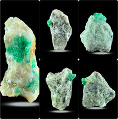Natural Emerald Crystal on Matrix from Swat, Pakistan