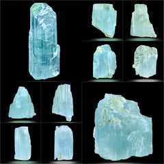Aquamarine Crystals from Skardu, Pakistan
