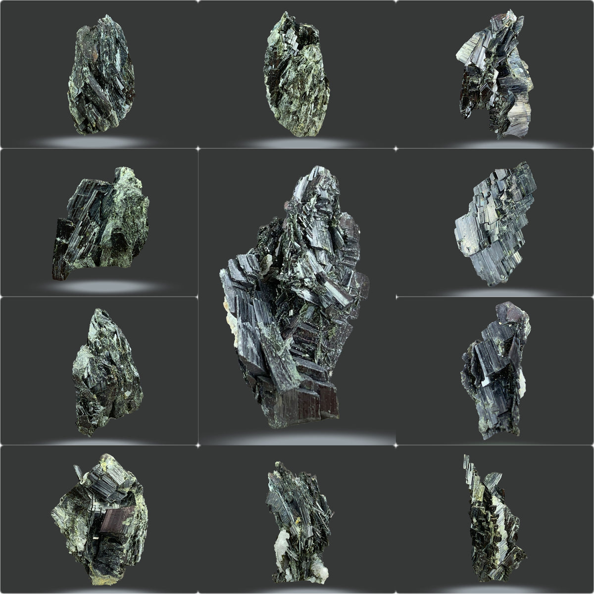 Natural Epidote Crystals from Pakistan