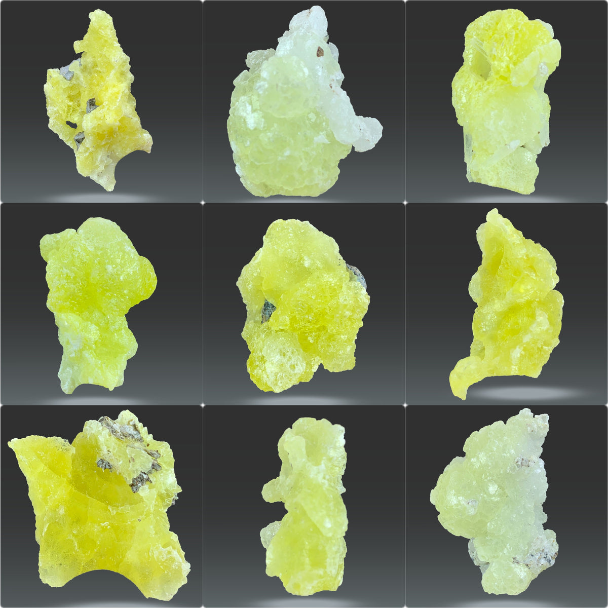 Yellow Brucite Crystal Specimen from Baluchistan, Pakistan