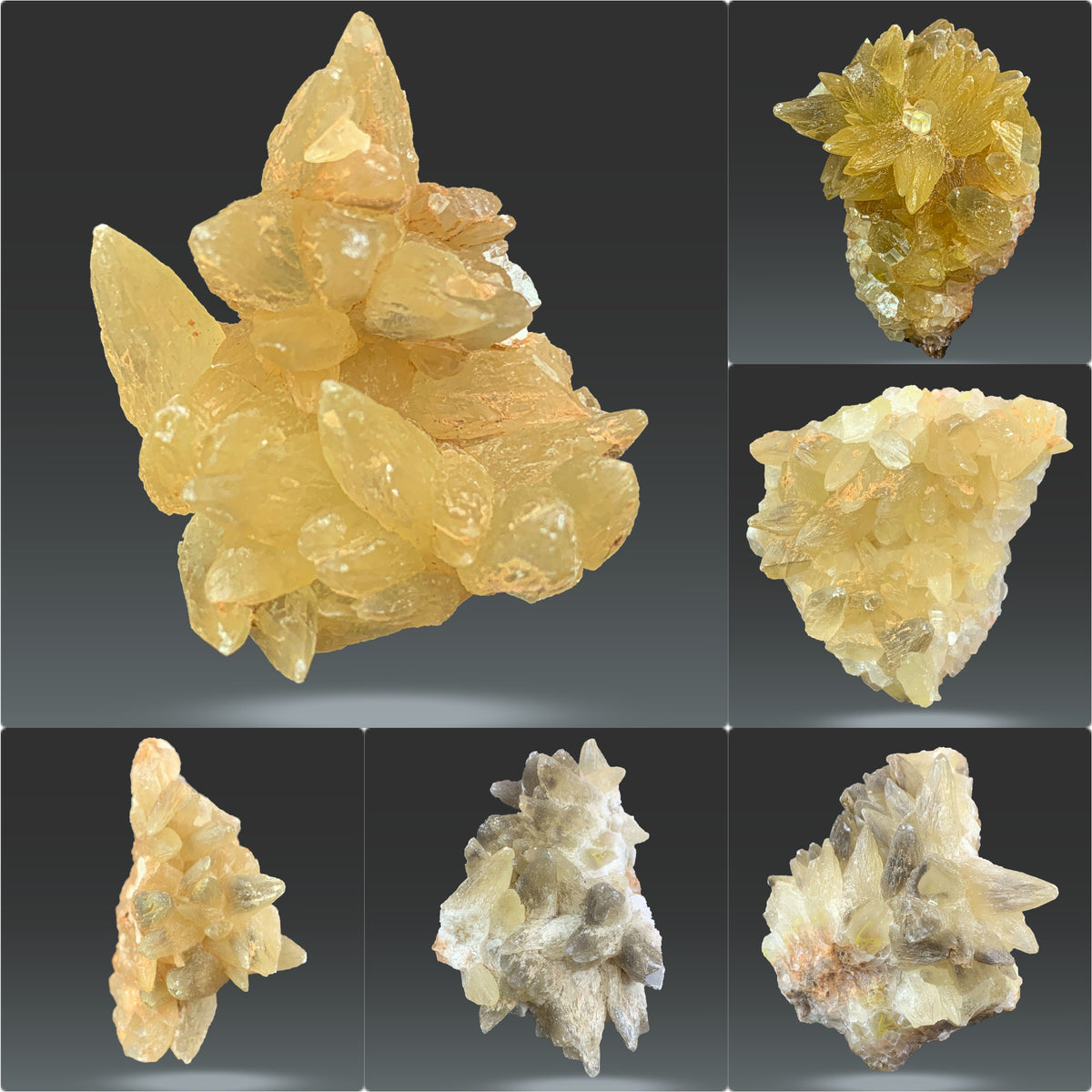 Dog Tooth Calcite Specimen from Baluchistan, Pakistan