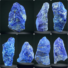 Lapis Lazuli Rough Crystals Lot from Afghanistan