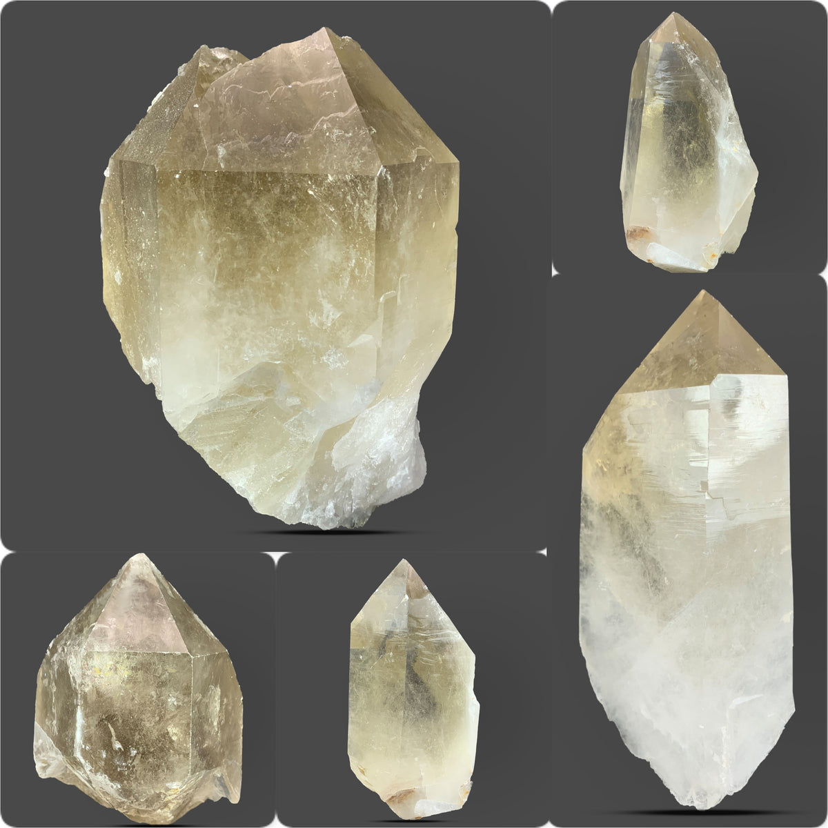 Natural Smoky Quartz Crystals from Pakistan