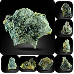 Vesuvianite, Andradite Garnet and Epidote Combine Specimen from Pakistan