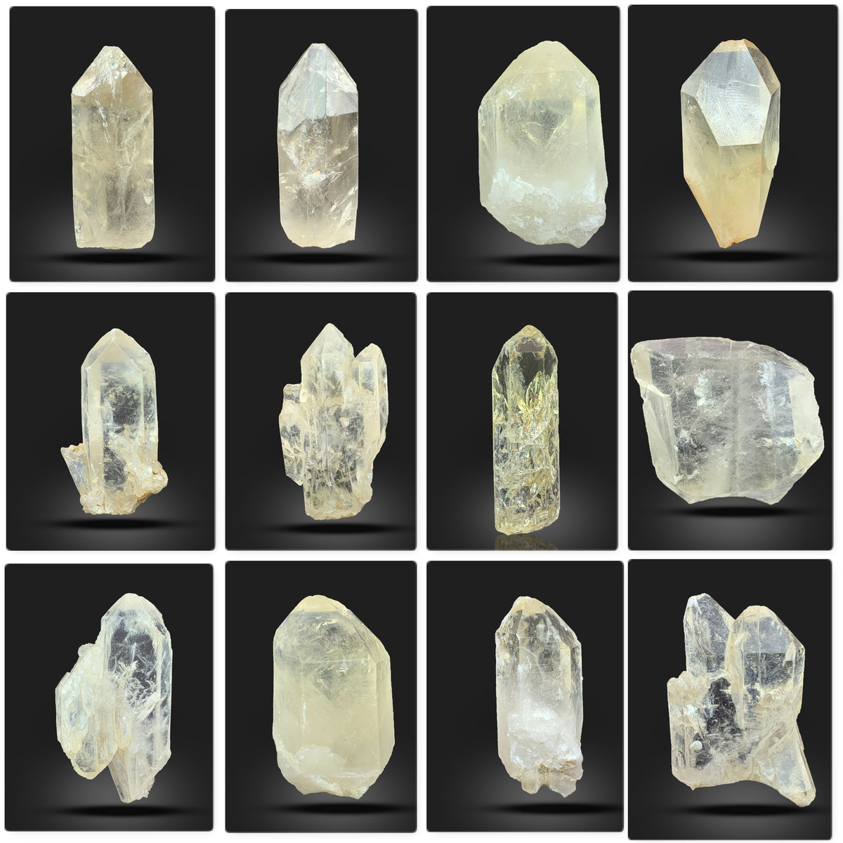 Iron Coated Quartz Specimens from Pakistan – 201 g | 20 Pieces