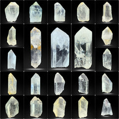 Clear Quartz Crystals from Pakistan