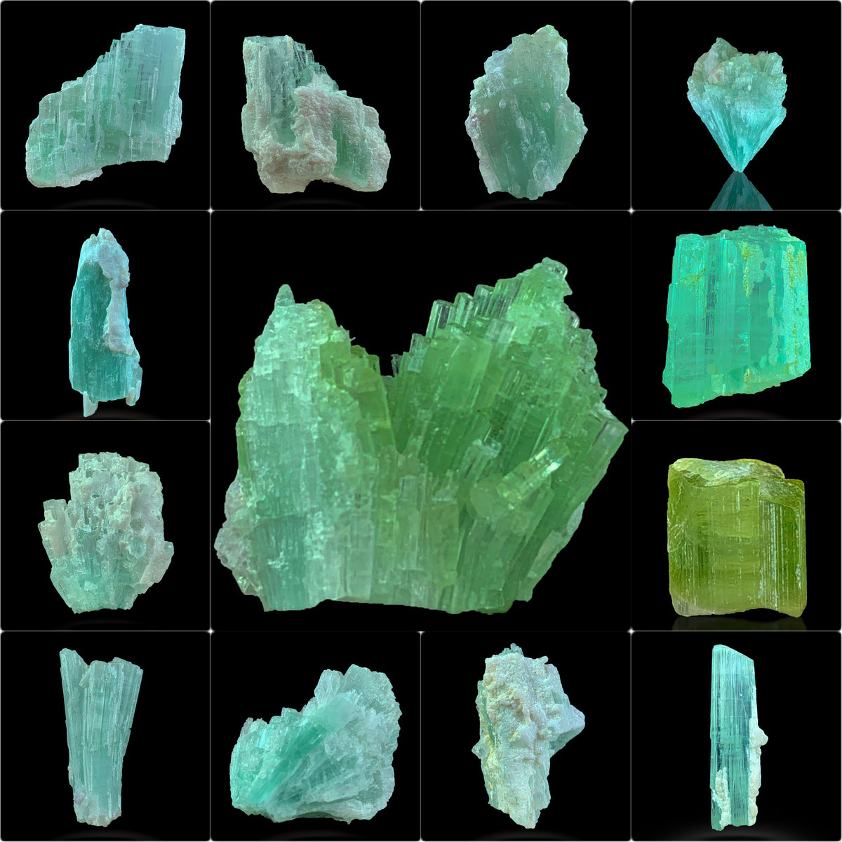Tourmaline Crystals from Afghanistan