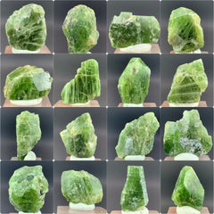 Diopside Crystals from Afghanistan